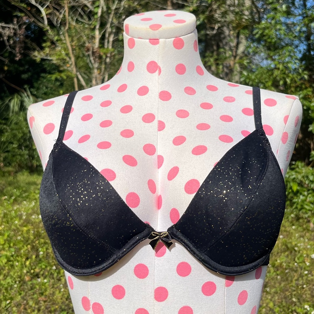2/$40 Vintage Metallic Bra